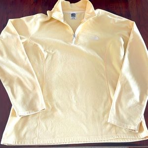 Women’s Northface fleece sweater, size XL